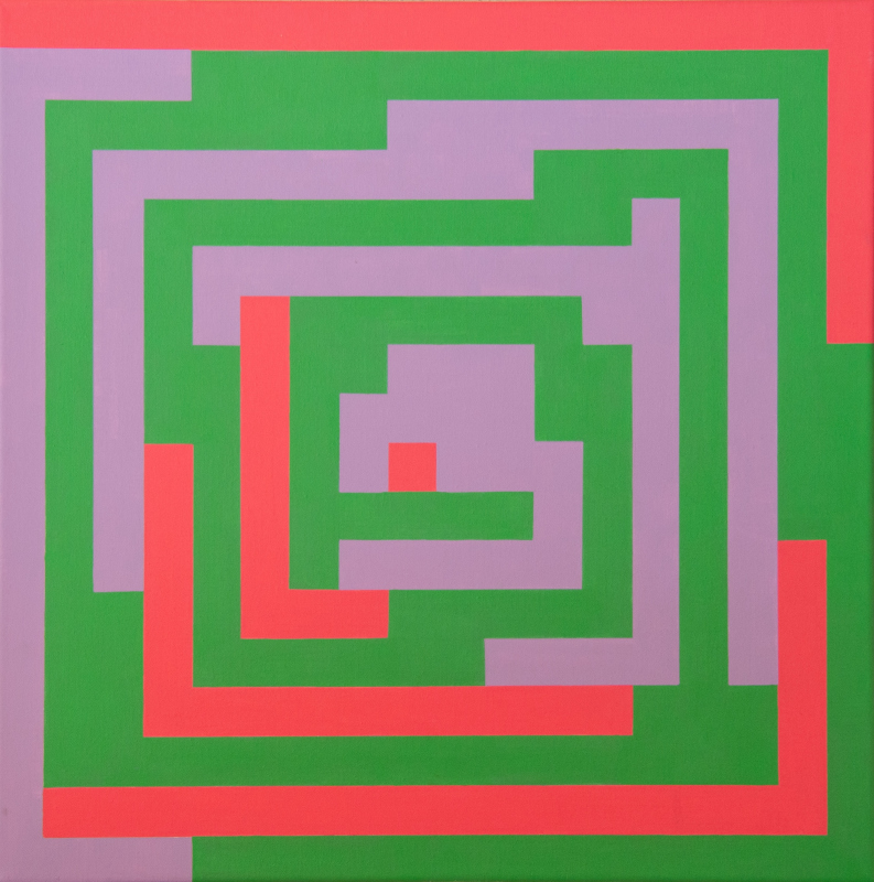 Espiral alternando colores pares impares primos Espiral alternando colores pares impares primos